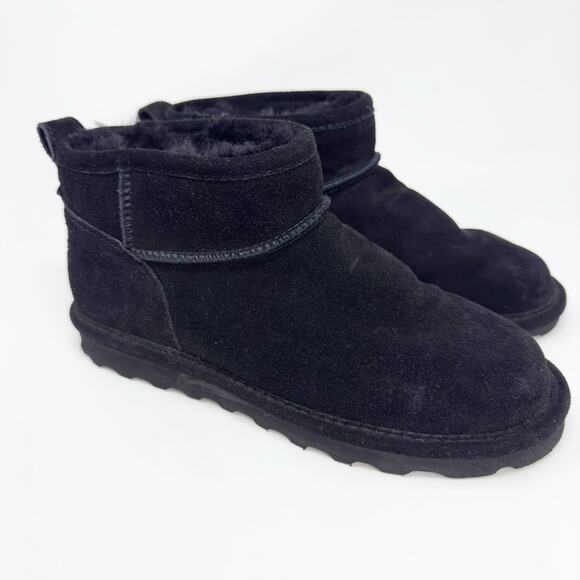 BearPaw Shoes - Bearpaw Women's Black Shortie Black Boot 9